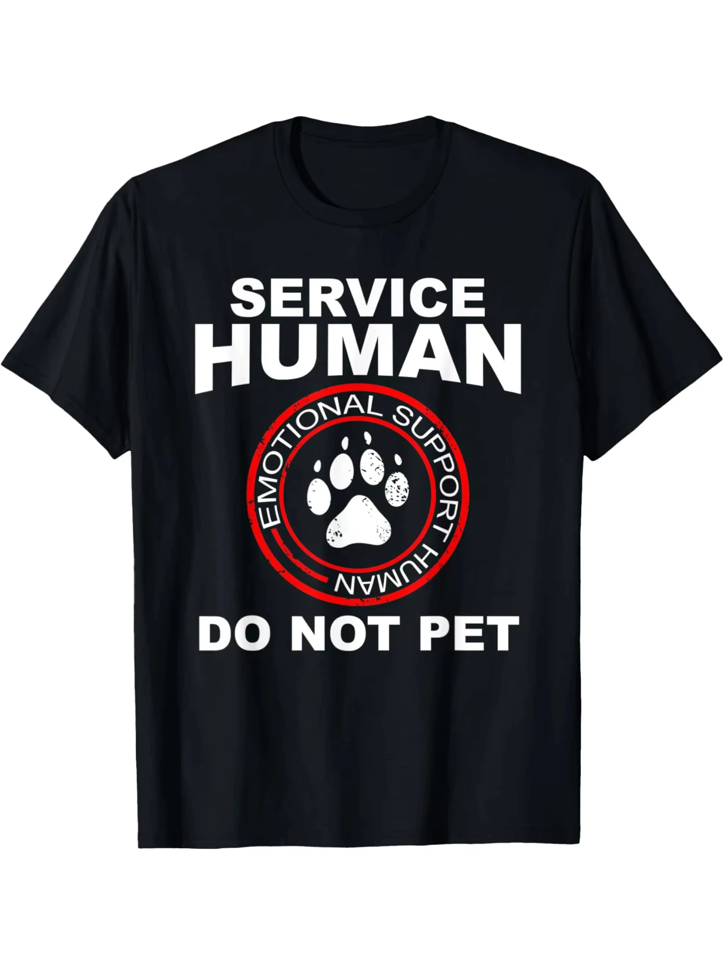 

The Latest Men's Clothing 3d Printed Men Fun Dog Owner Emotional Support T-Shirt Men's Loose Fashion Casual Oversized T-Shirt