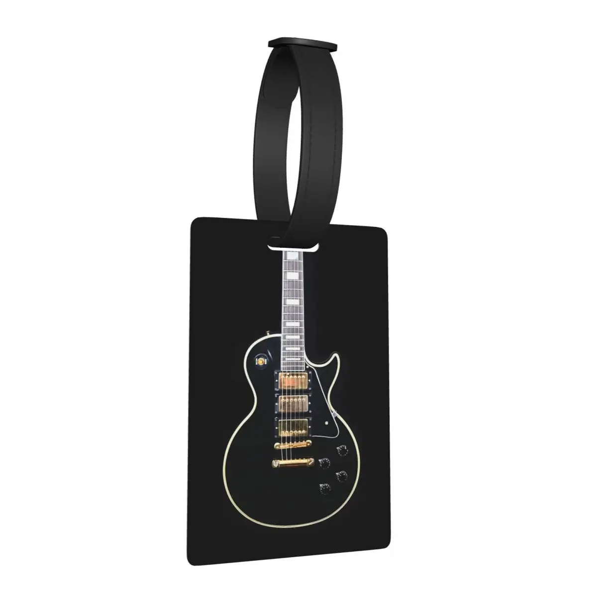 

1995 Gibson Custom Shop 1958 Les Paul Luggage Tags Suitcase Accessories Travel Baggage Boarding Tag Label Holder ID Name Address