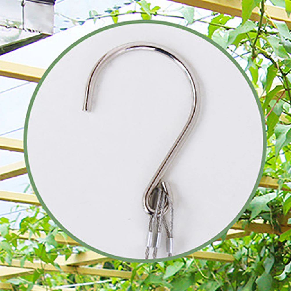 

Egg Shaped Hanging Planter Self Watering Flowerpot White Basket Cotton Rope Detachable Durable Storage Pot for