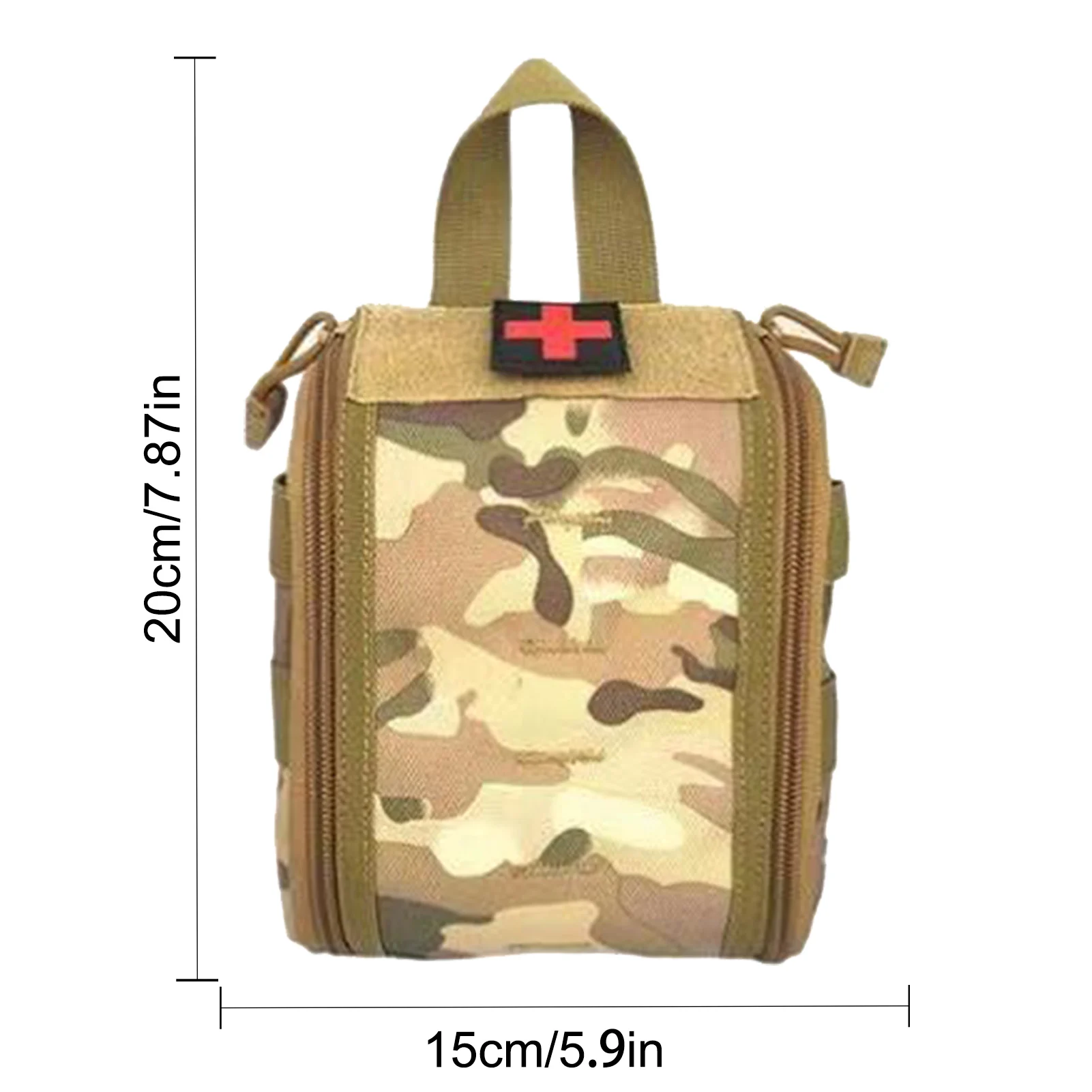 Molle Admin Pouch First Aid IFAK Rip-Away Utility Pouch Portable Medicals Organizer Bag Pouches Waist Pouch For Home And Outdoor