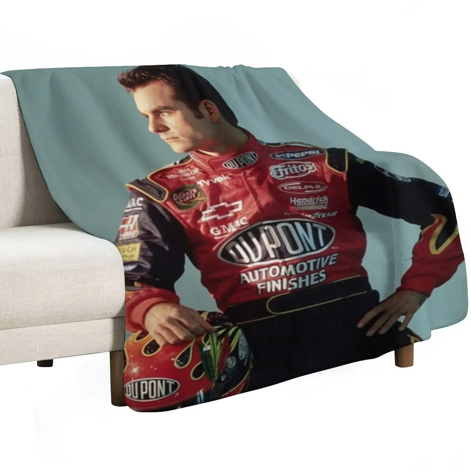 jeff gordon Throw Blanket Bed linens Decorative Throw Hairys For Sofa Thin Heavy Custom Blankets