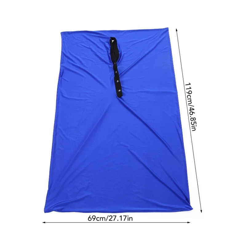 جورب حسي للجسم للأطفال، جوارب تدريب حسية، كيس حسي قابل للتنفس للأطفال، مقاس M أزرق