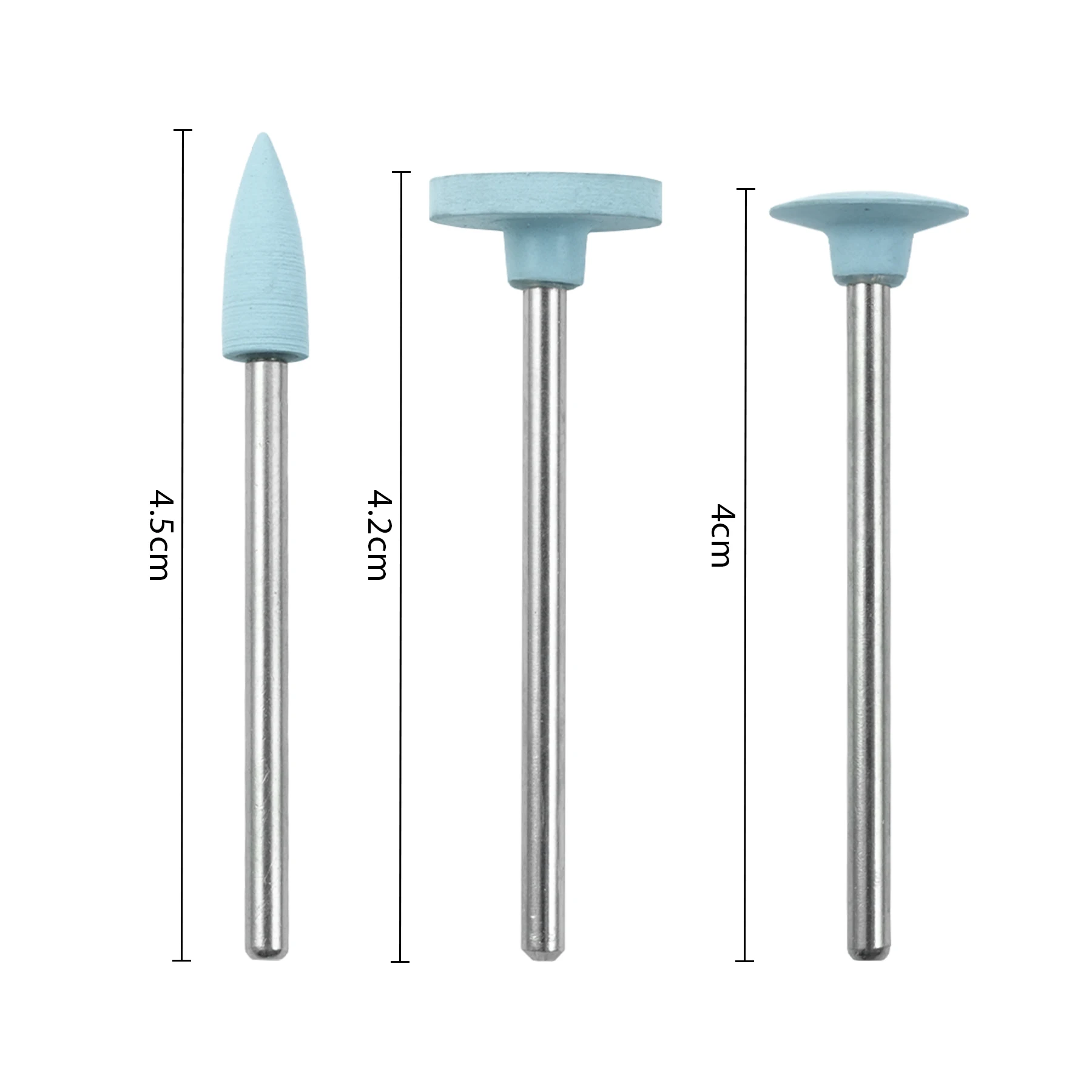 SNI-pulidores dentales de silicona, juego de restauración de porcelana Dental, pieza de mano de baja velocidad, Kits de pulido de dientes, HP0312, 12 unids/lote por caja