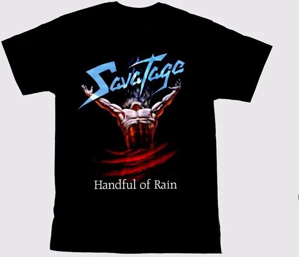 SAVATAGE Handful of Rain T shirt Men Size S-4XL CG259