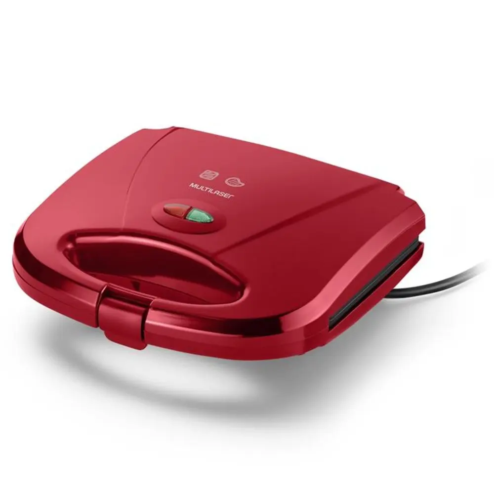 220V 750W Multilaser Red Sandwich & Minigrill-CE149