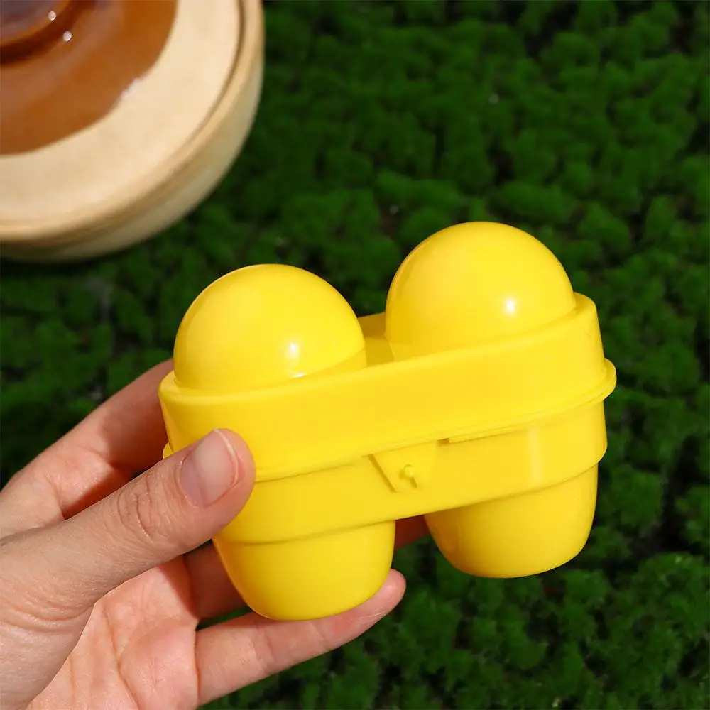 Refrigerator 2 Grids Storage Box Outdoor Tools Outdoor Camping Egg Holder Egg Storage Box Container Picnic Egg Box