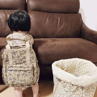 New KS Baby Backpack Parent-child Kids Schoolbag Kindergarten Bags Brand Traveling Cherry Children's Boys Girls Mom Storage 6