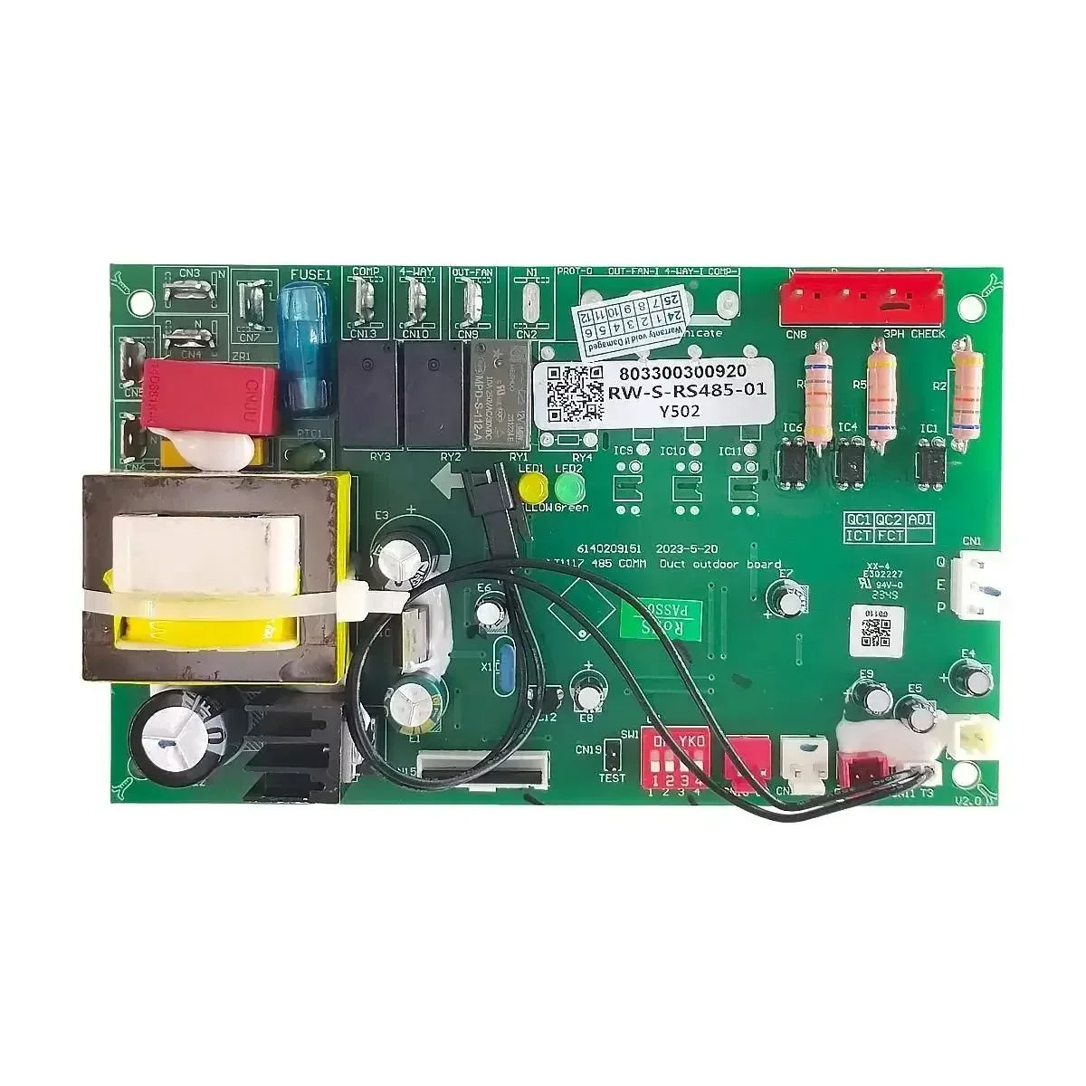 

Tuyagood Work For Air Conditioner Computer Board Circuit Board 803300300920 RW-S-RS485-01 PartAlexa Google Assistant
