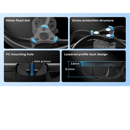 Imagen 2 del producto BETAFPV Air65 II Marco sin escobillas