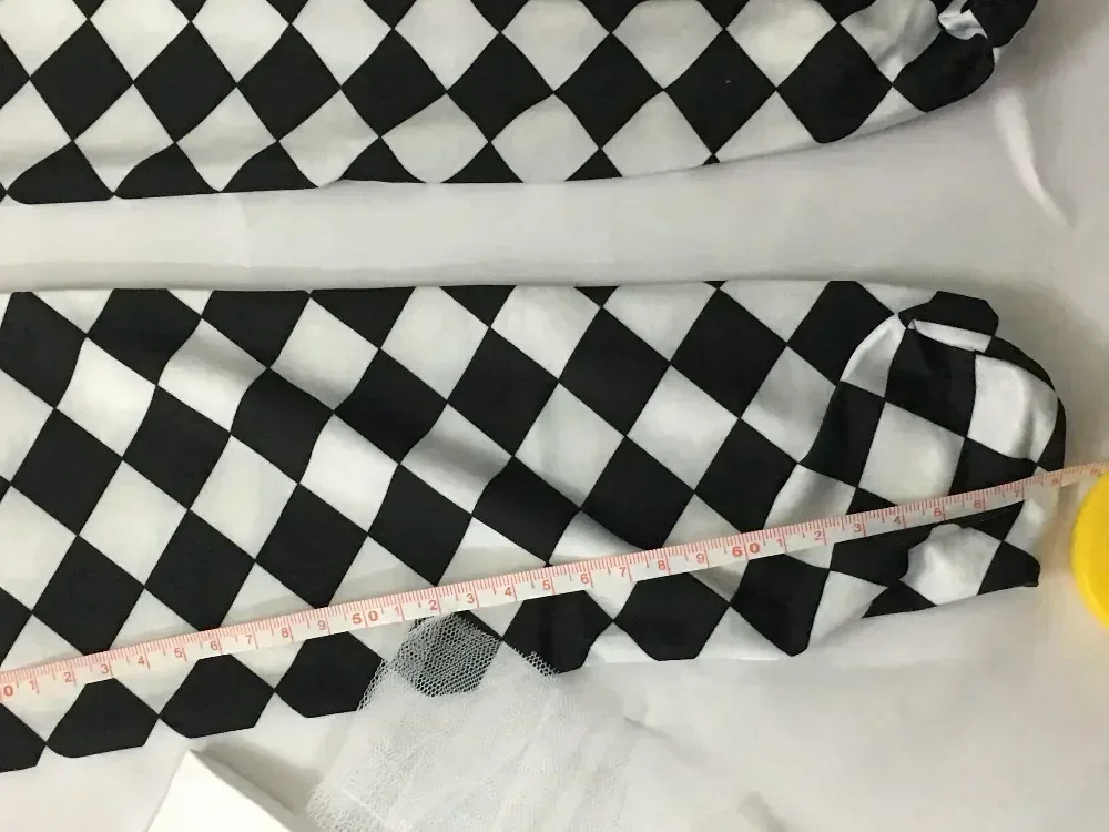 2025 أزياء الهالوين التأثيرية للبالغين سيرك باياسو نيغرو بلانك تريليس conjunto de disfraces mujeres للهالوين كرنفال disfraz mas