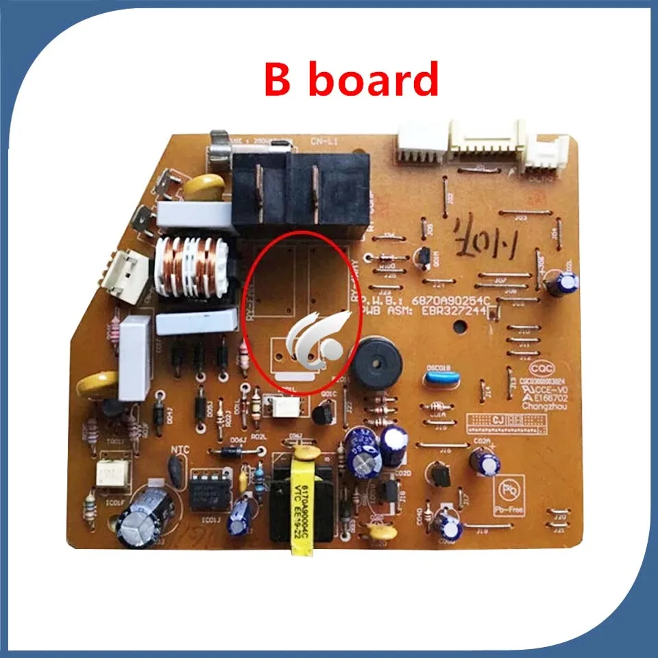 Buen funcionamiento para placa de ordenador de aire acondicionado 6870A90254C EBR 327244   tablero de control