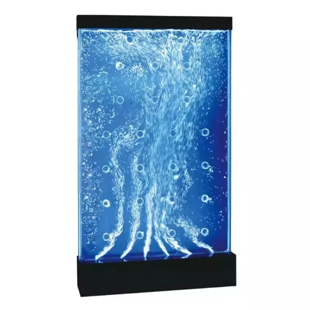

Large bubble water curtain wall silent entry living room screen partition decoration