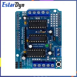 L293D Motor Drive Shield dual for Duemilanove, Motor drive expansion board