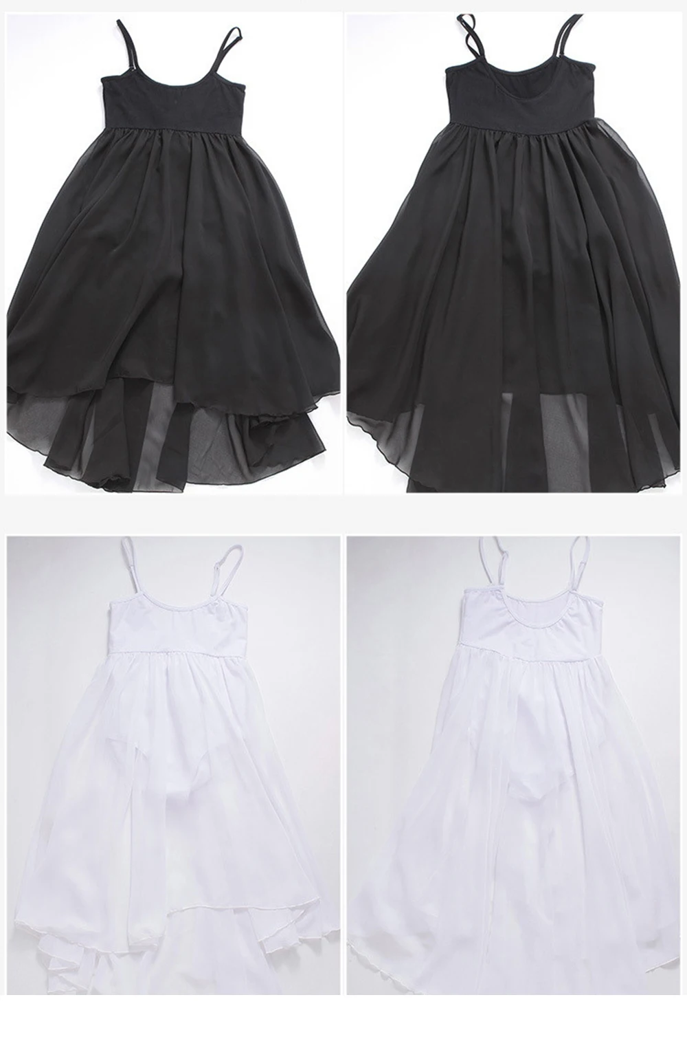 فستان باليه نسائي بحزام سباغيتي قطعة واحدة فستان بحمالات شبكي من الشاش بدلة رقص للكبار ملابس رقص قصيرة بدون أكمام