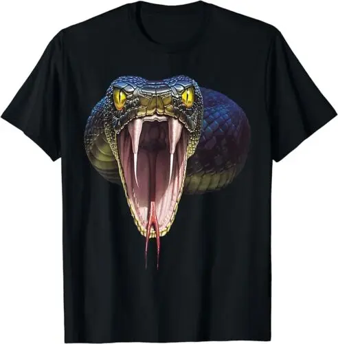 Scary Black Mamba Snake Halloween Costume Gift T-Shirt