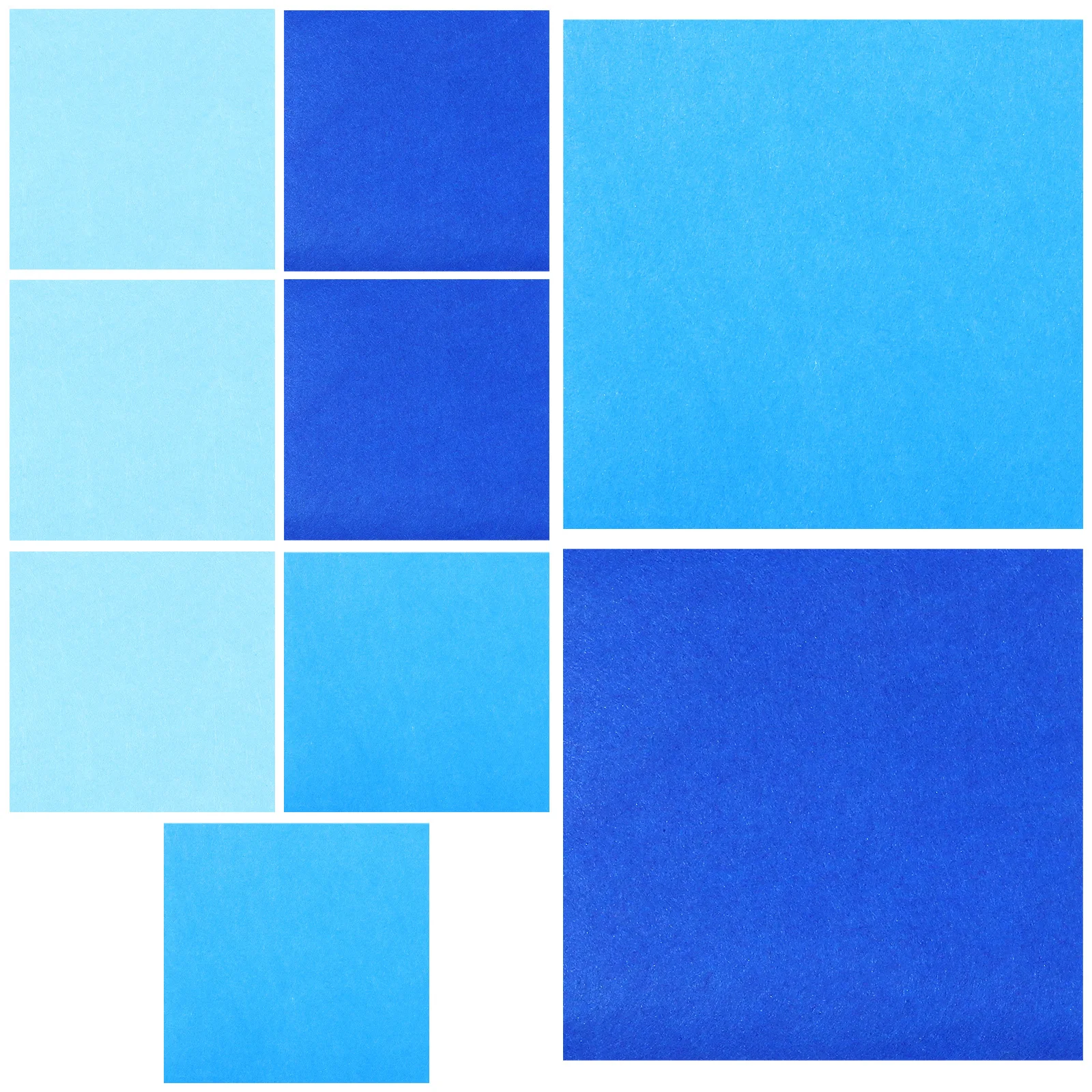 

9Pcs DIY Felt Fabric Sheets Lightweight Felt Cloth for Sewing Patchwork Art Craft Kids Handmade Material Supplies