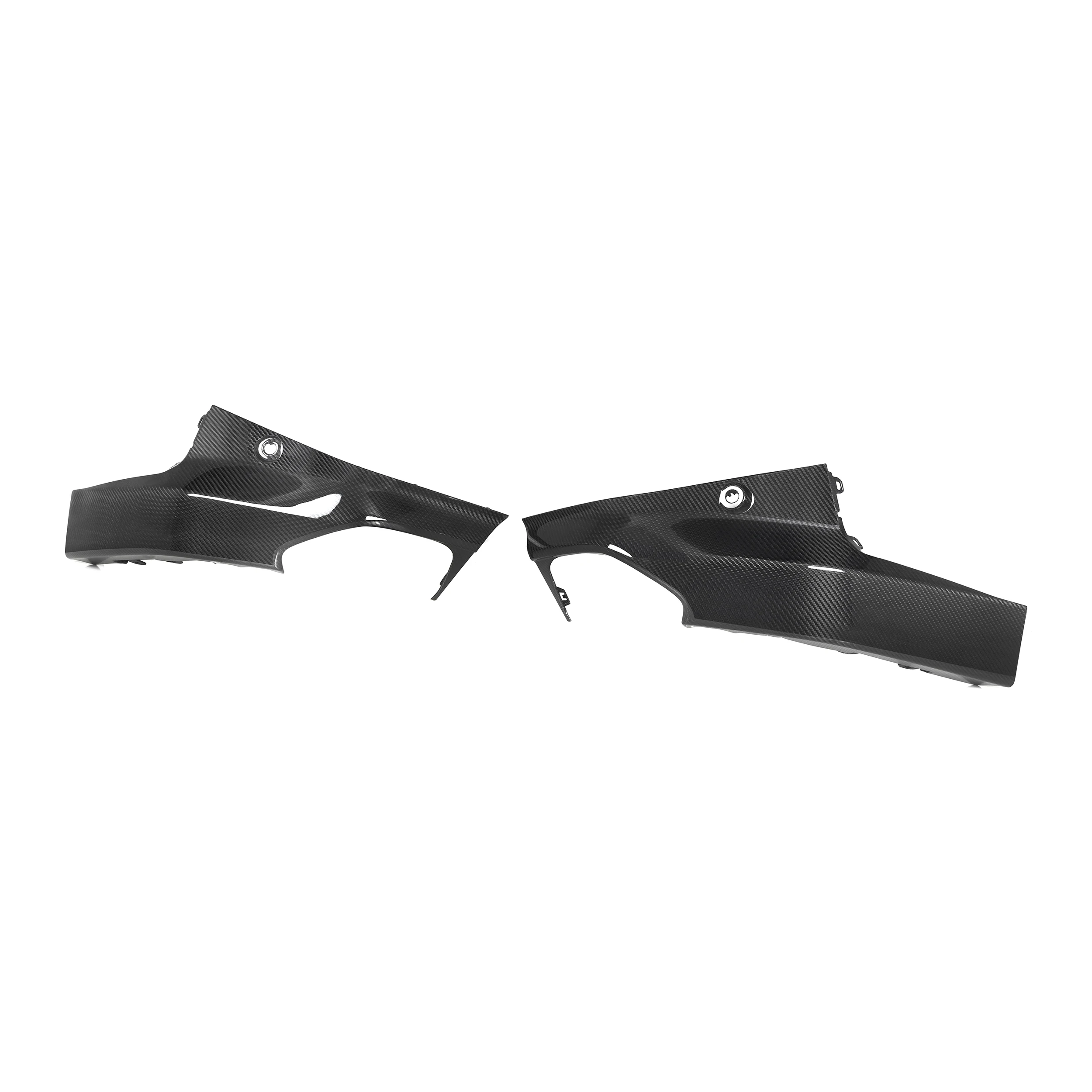 Hot selling：100% Dry Carbon Fiber Rear Bumper Splitter for 2 Series G42 M240 S-line Coupe 2022+ OEM Style  Rear Side Diffuse