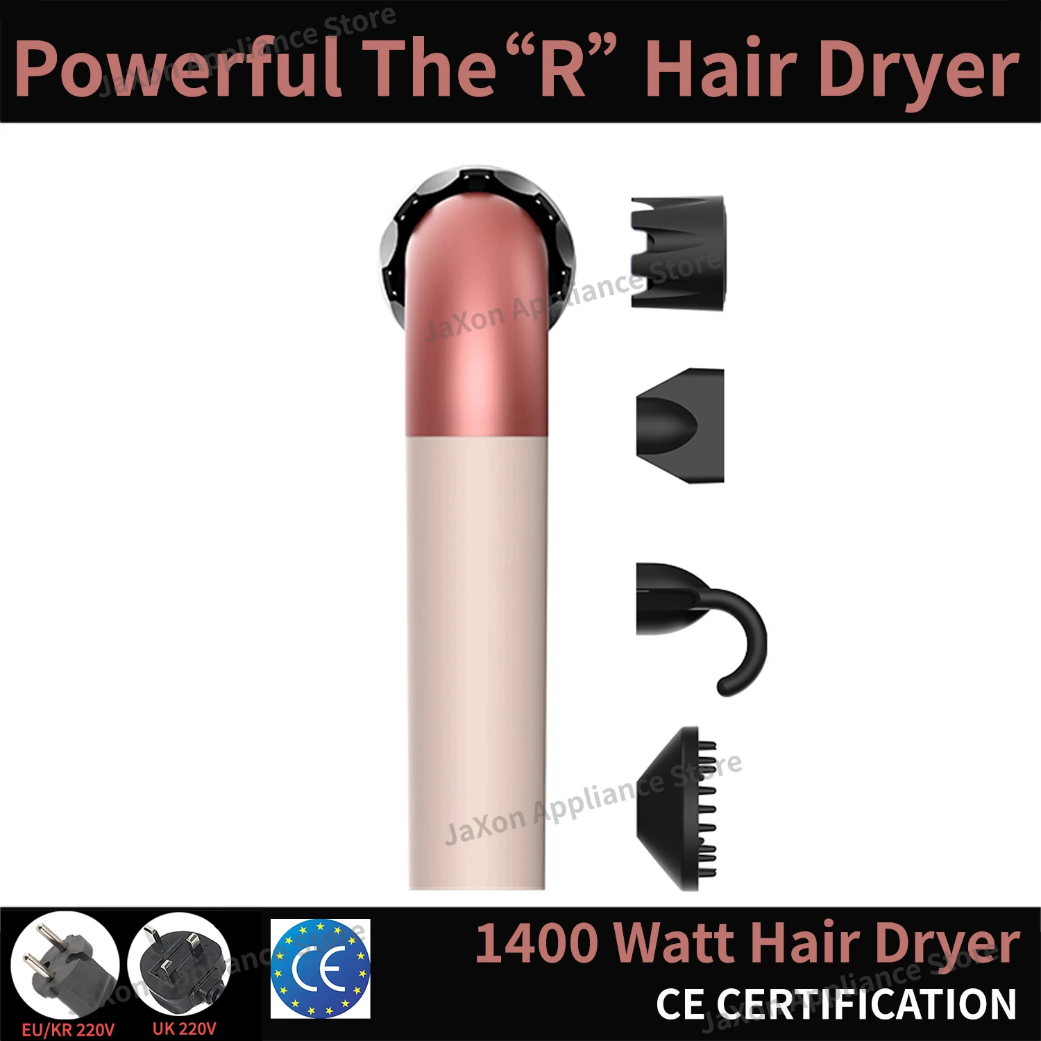 

Супер 1400 Вт фен с насадкой для укладки гладкие волосы быстрый диффузор прямые волосы горячий и холодный ветер портативный фен вентилятор