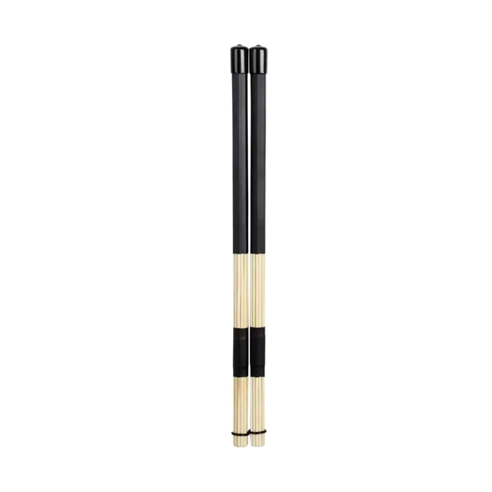 Bamboo Hot Rods Drumsticks Black Create Light Sound for Acoustic Performance