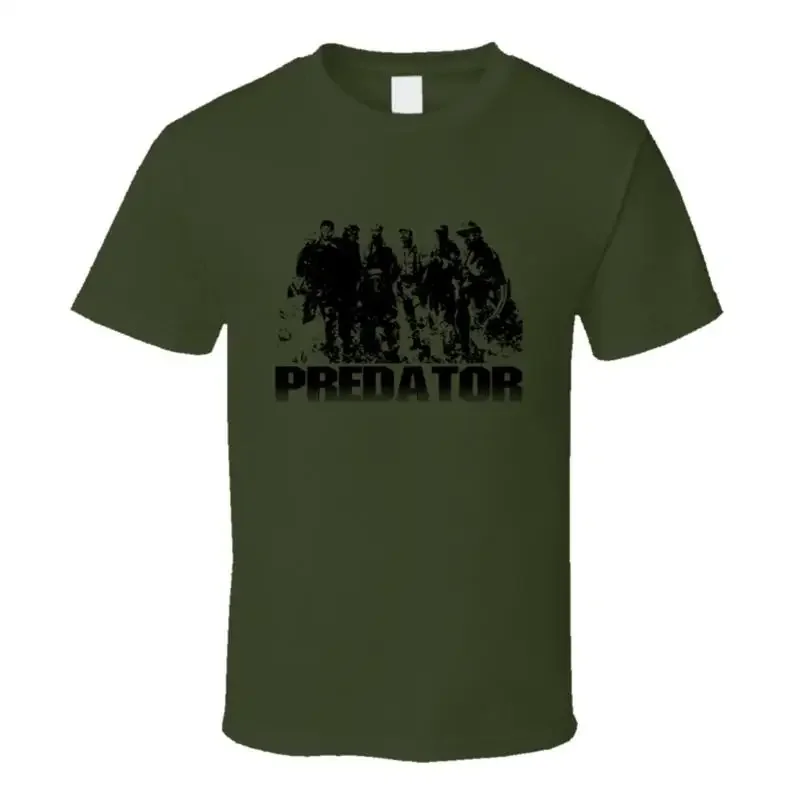 Predator Movie Original 80s Classic Alien Fan T Shirt