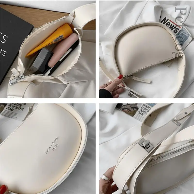 New Luxury Shoulder Crossbody Bags For Women Designer Fashion Adjustable Wide Strap Girls Purses And Handbags 2023