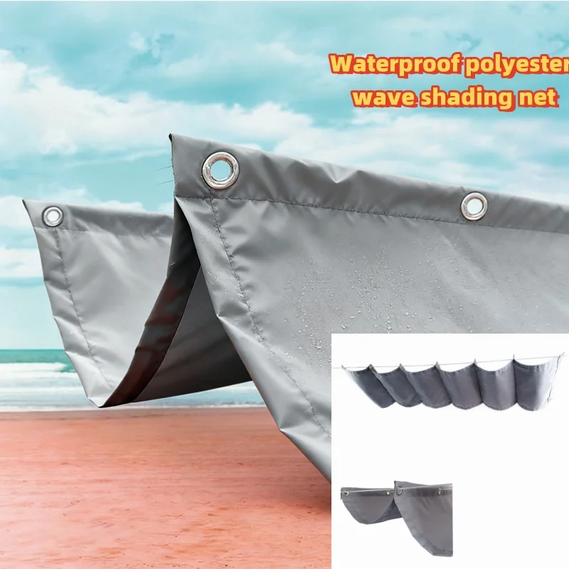 

Outdoor Scenic Areas Camping Sites Hot Waves Sunshade Sails Excellent Waterproof Performance Easy Installation