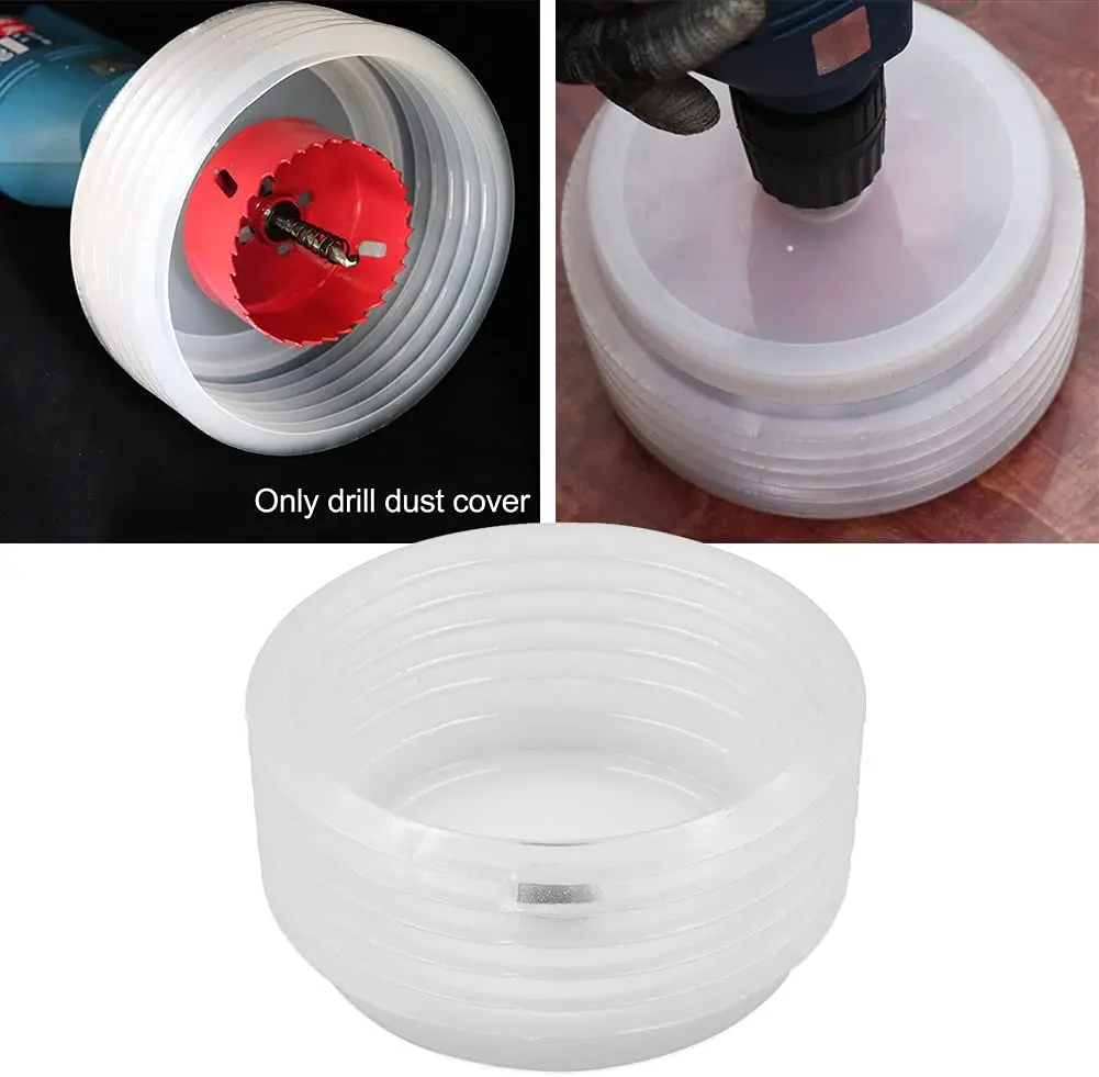 

Electric Hammer Drill Dust Collector Hole Opener Dust Collector Cover Dustproof Hole Saw Drill Bit Cover Hand Tool Accessories