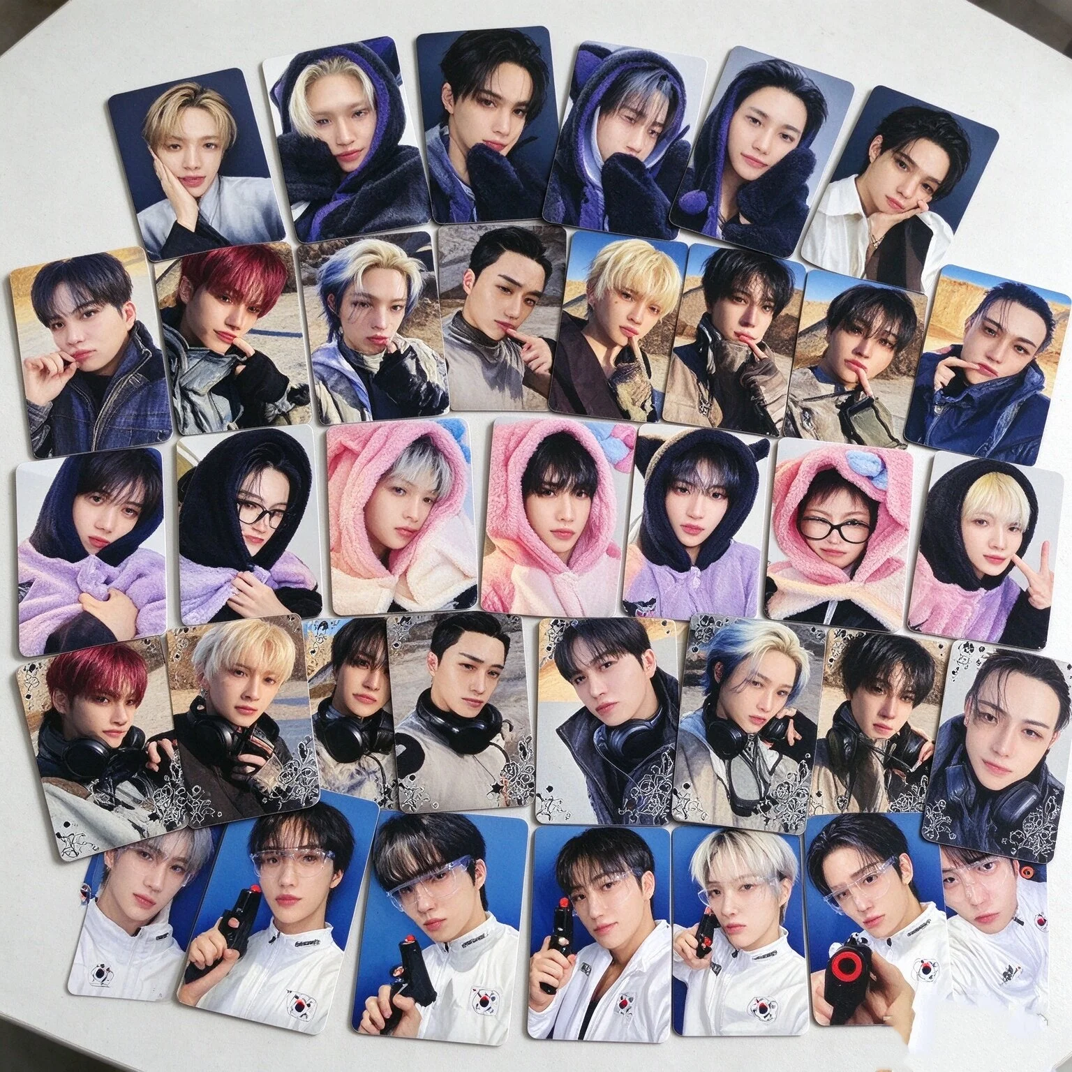 8Pcs/Set ATEEZ GOLDEN HOUR Part.4 Album HD Photocards YUNHO SEONGHWA WOOYOUNG Double Sides Glossy LOMO Cards Fans Gift Postcard