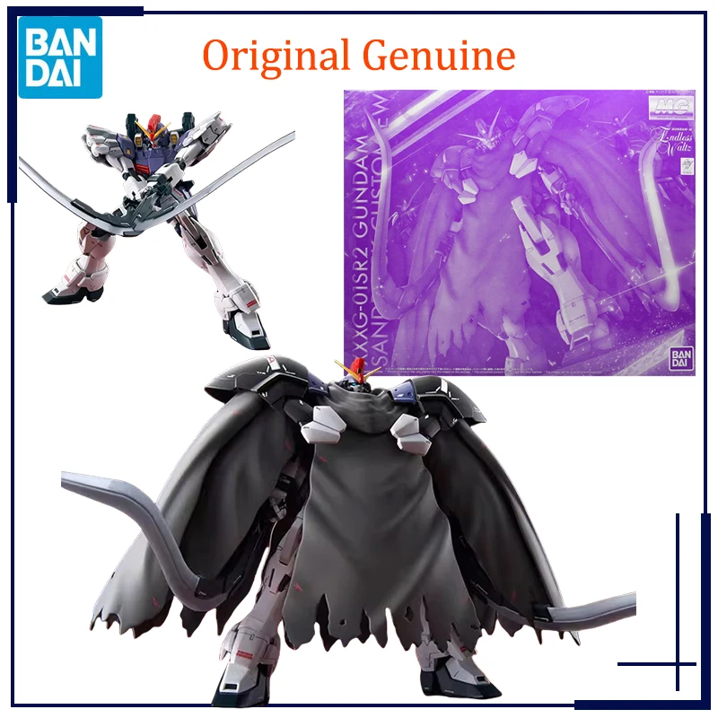 

Оригинальная аниме Bandai MG 1/100 XXXG-01SR2 GUNDAM SANDROCK CUSTOM EW в сборе, модель игрушки, экшн-фигурки, подарки для мальчиков