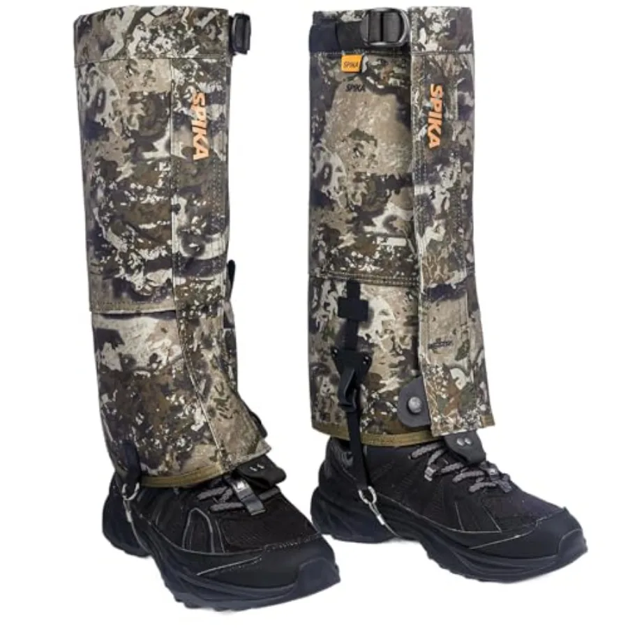 

Strike Snake Gaiters Waterproof Hunting Gaiter for Men and Women Adjustable and Snake Resistent Leg Protective for Outdoors Hik