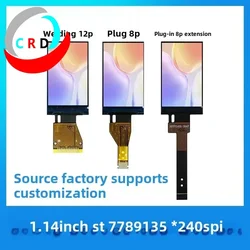 Changruida 1.14 inch TFT LCD 135x240LCD small size ST7789 serial port strip screen SPI lcd screen  raspberry pi screen  display
