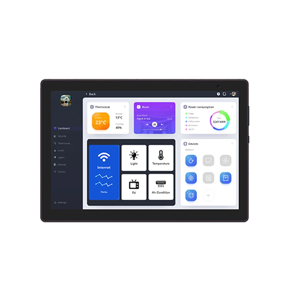 Zigbee Gateway Zwave Z Wave Z-wave Touch Panel Linux Home Automation System Poe Power Android Tablet
