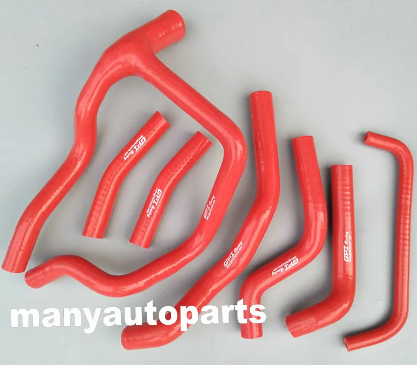 

Silicone Radiator Hose kits for HONDA XRV750 XRV 750 AFRICA TWIN RD07 7Pieces RED