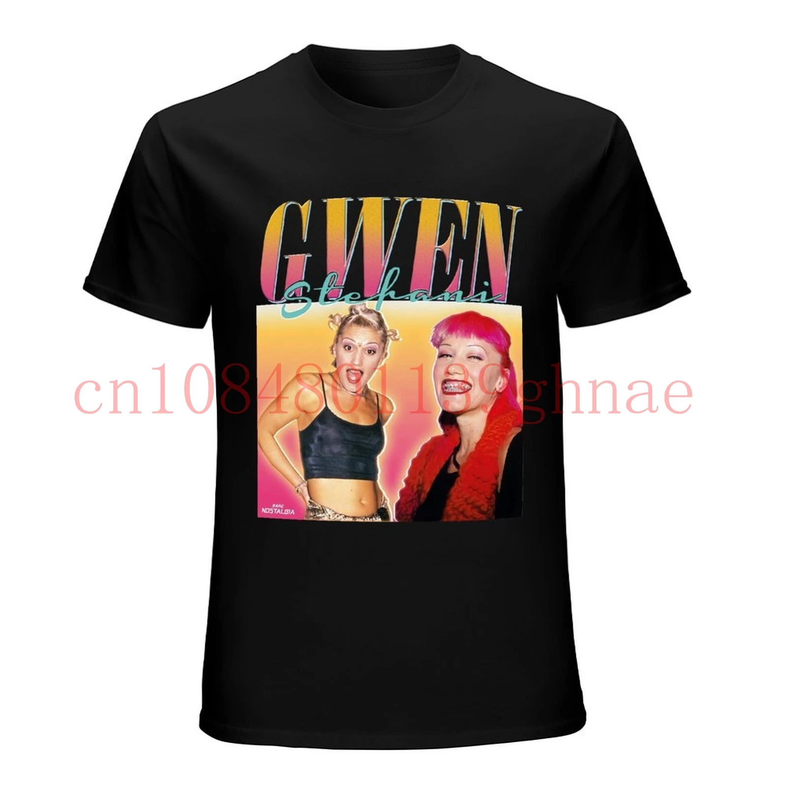 Gwen Gang No Doubt T-shirt para homens