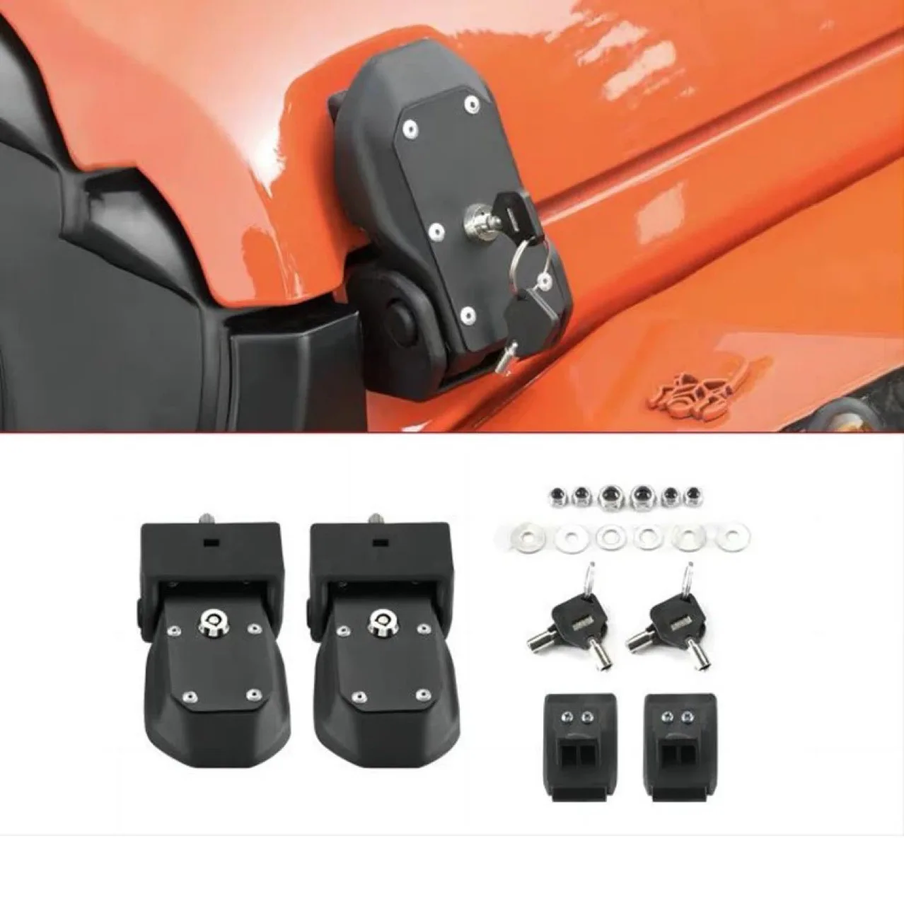 

suitable for Wrangler 18-22 JLJT Gladiator Cover Catch Cover Lock Cover Catch Belt Lock