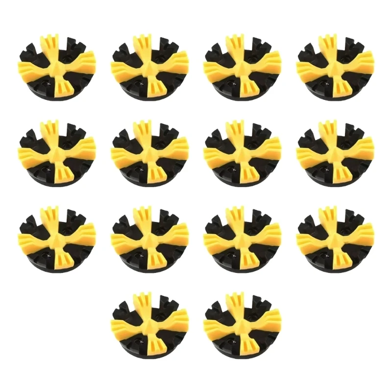 14pcs أحذية الجولف Spikes المرابط غير الجولف غولف مسامير دبوس الأزرار السريعة التحولات السريعة تحول المسمار الأزرار