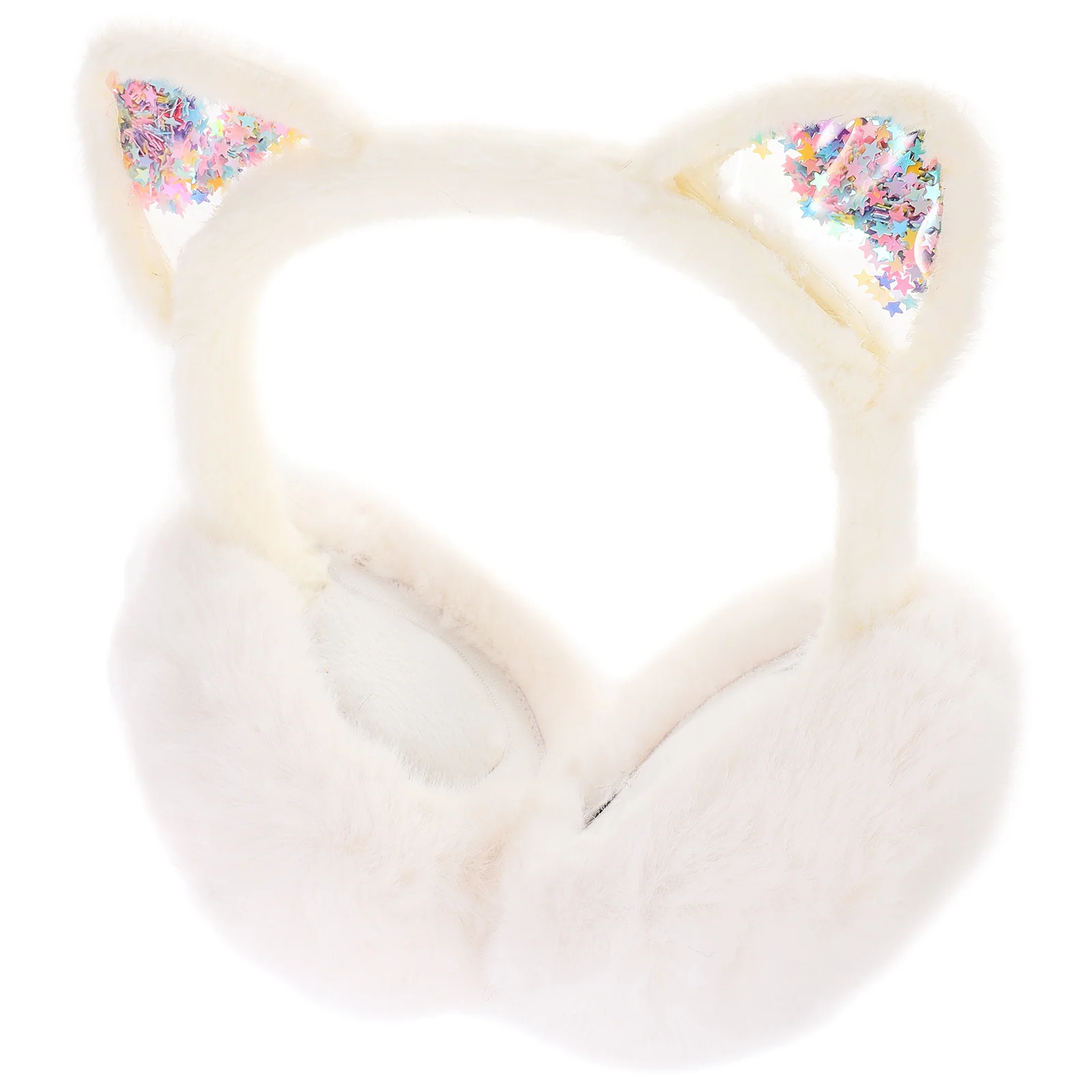 

Kids Ear Muffs Children's Kitten Cuff Baby Headbands Winter Warm Protective Yarn