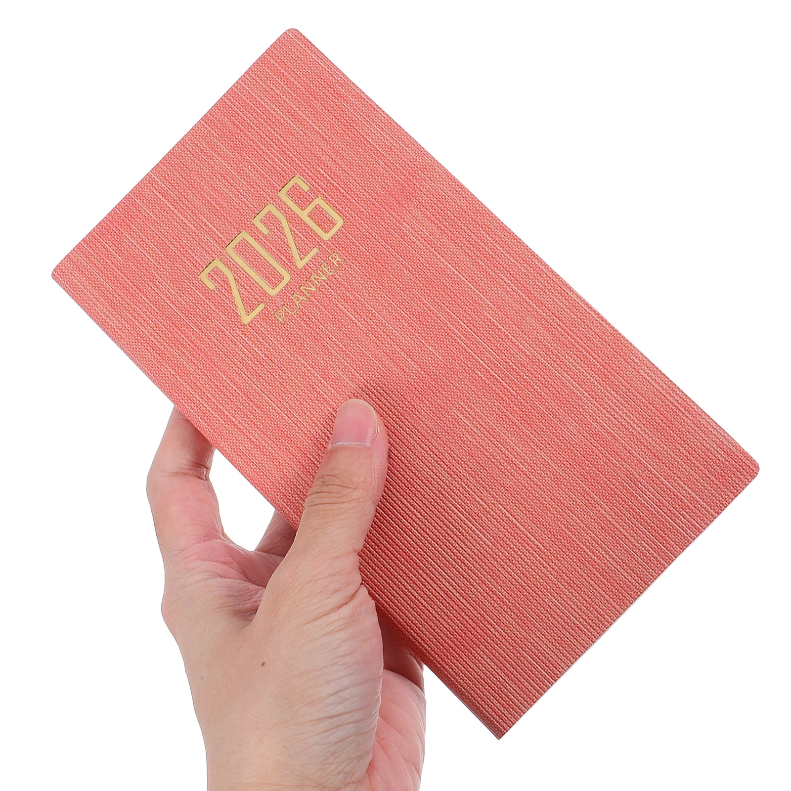 

Small Planner 2026 Pocket Planner A6 Notebook Daily Weekly Schedule Thick Paper Monthly Overview Office Organizer