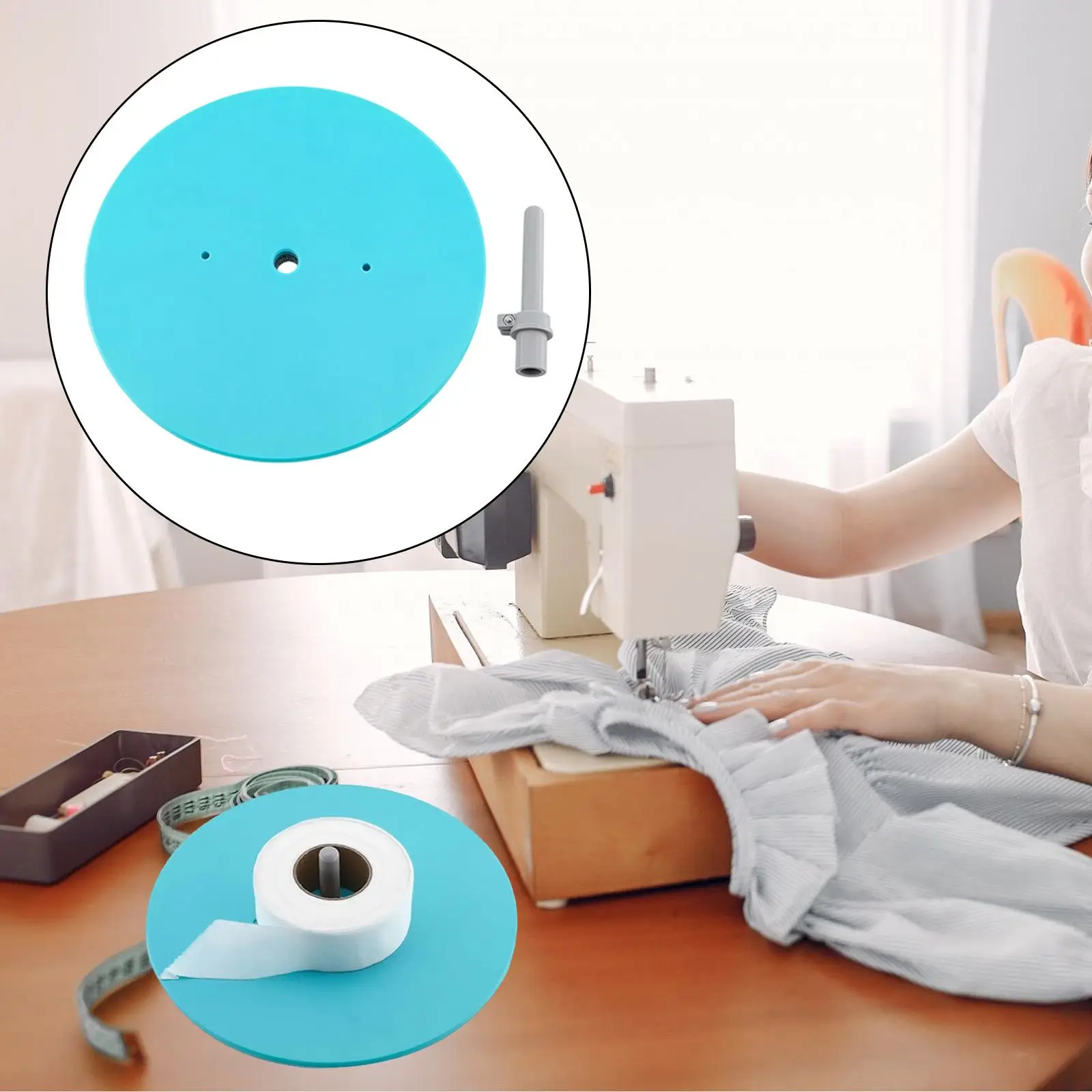 

Держатель для ленты из АБС-пластика для промышленных швейных машин, универсальная подставка для швейных материалов