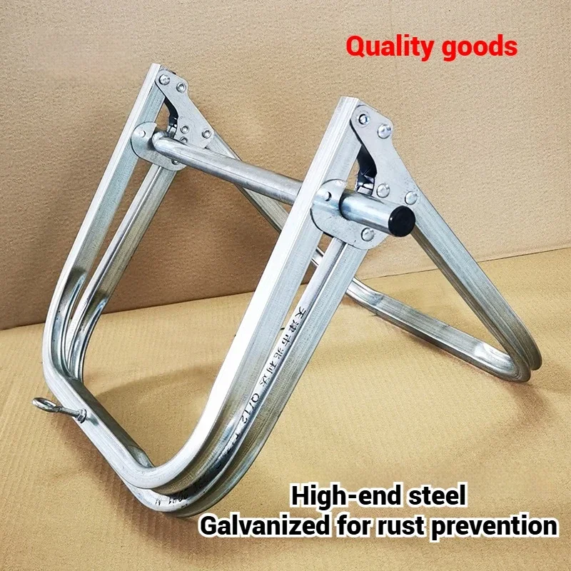 Foldable Galvanized Steel Pay-Off Rack Labor-Saving Artifact For FTTH Drop Cable Network Cable Cat6/Cat7 Convenient. 45*40CM