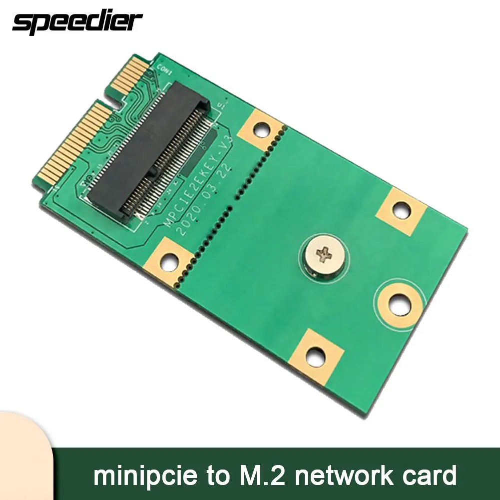 

Плата адаптера MiniPCIe на M2 Nic, замена блокнота M.2 Ngff Mini PCIe