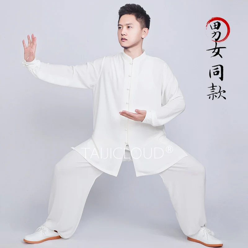 Tai Chi Training Costume for Men and Women, Long-Style Chinese Martial Arts Costumes