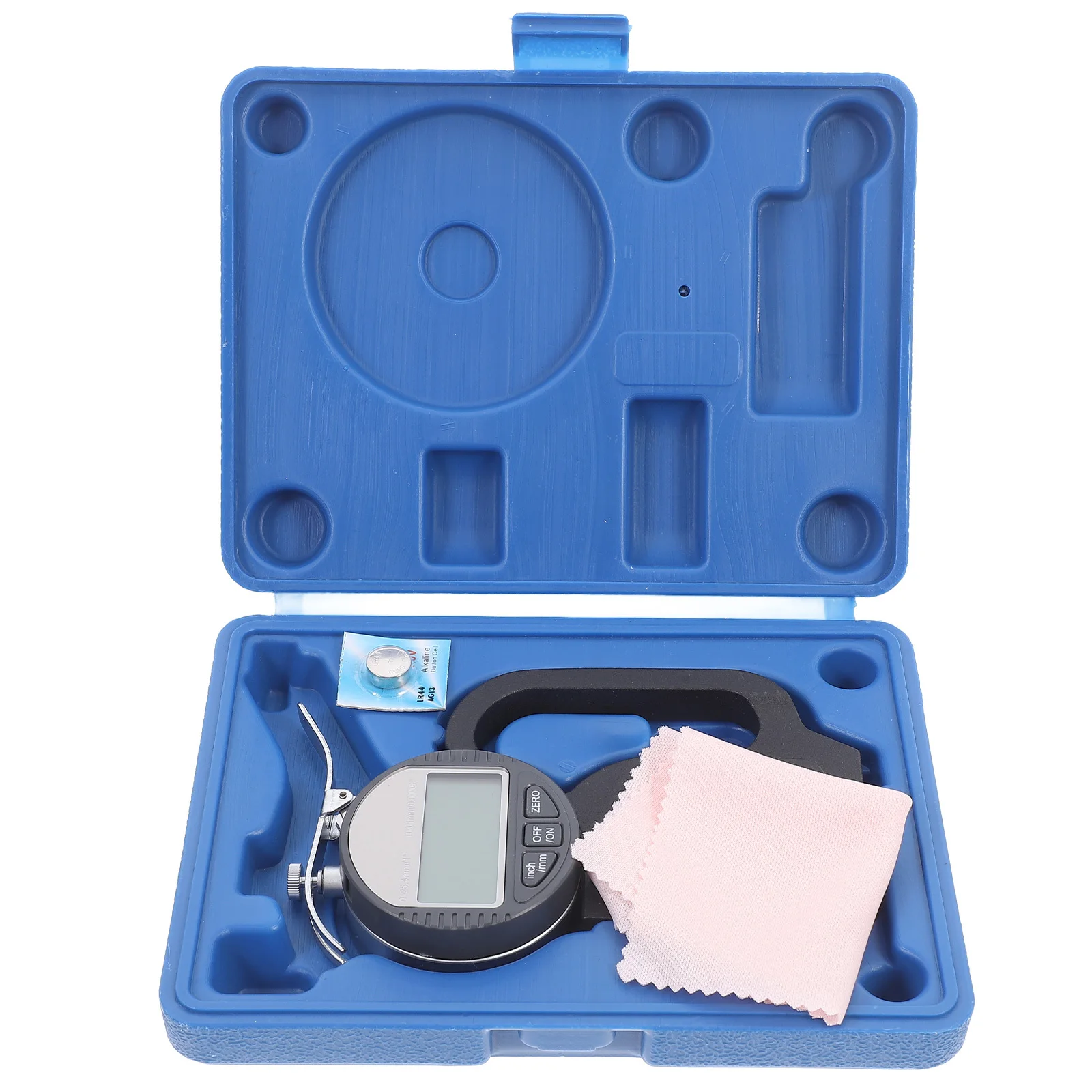 

Professional Thickness Gauge Digital Display 0-25.4mm Precision Meter for Paper Film Cloth Tape Measurement Device