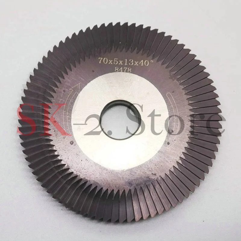 XC-009 horizontal milling cutter, small horizontal milling key machine copy cutter 70 * 13 * 5mm