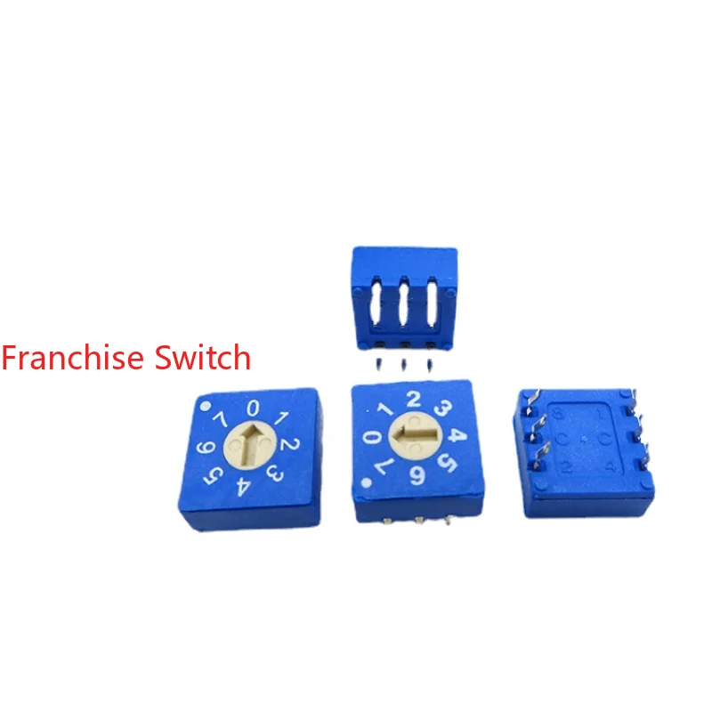 Codificador 8421C ERD108RS, interruptor giratorio 3:3, código positivo de 8 bits 0-7