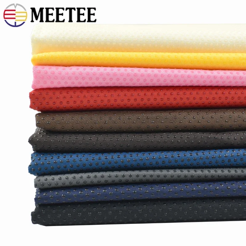 

Meetee 50/100*150cm Polyester Anti-Slip Fabric Rubber Dotted Non Slip Fabrics DIY Cushion Carpet Cloth Sewing Accessories