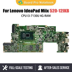 520-12IKB Notebook Motherboard For Lenovo Miix Tablet Laptop Mainboard With I3-7130U CPU UMA 4G RAM 5B20Q22861