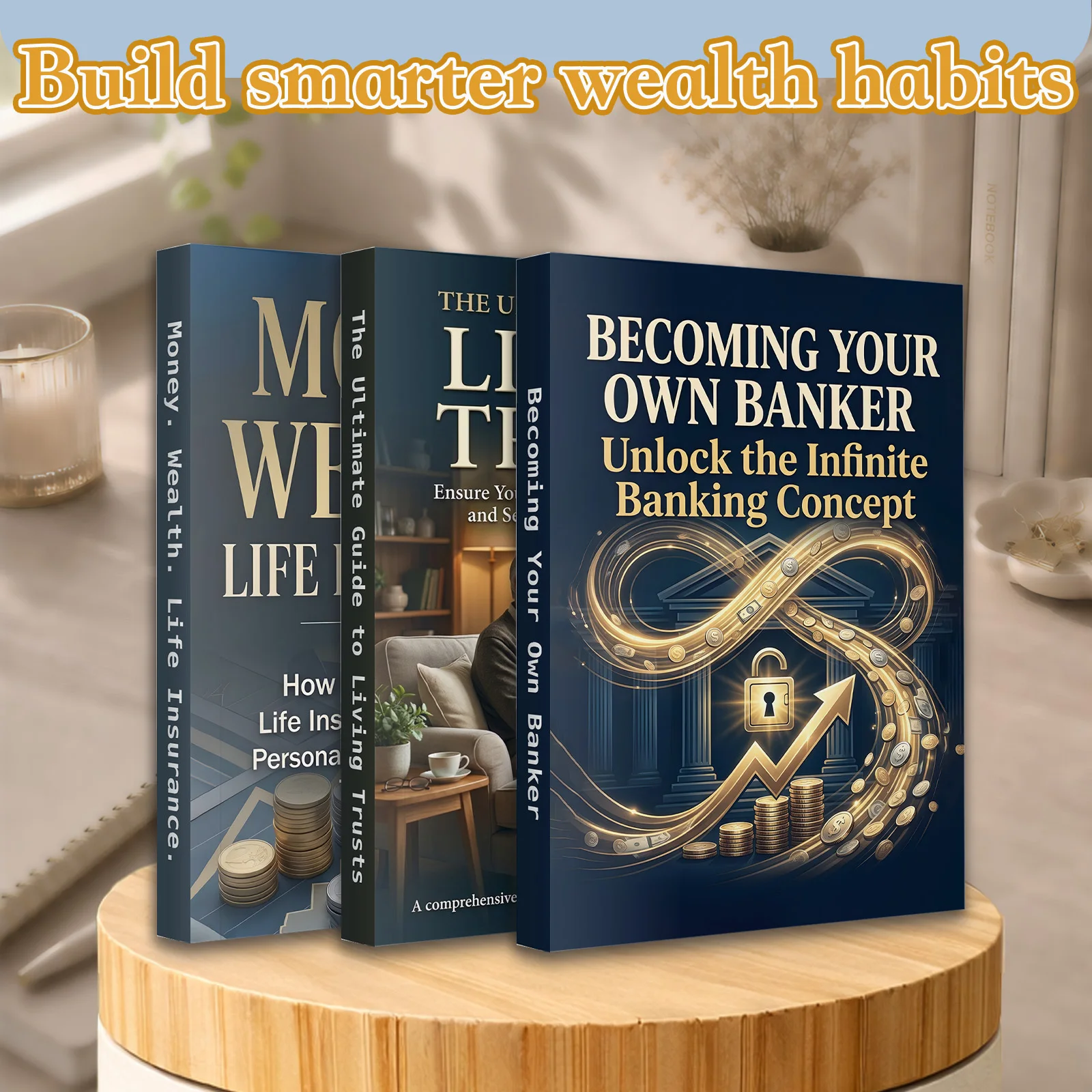 Protect What You Build, 3-Book Estate & Wealth Planning Collection, Explore Living Trusts, Asset Protection