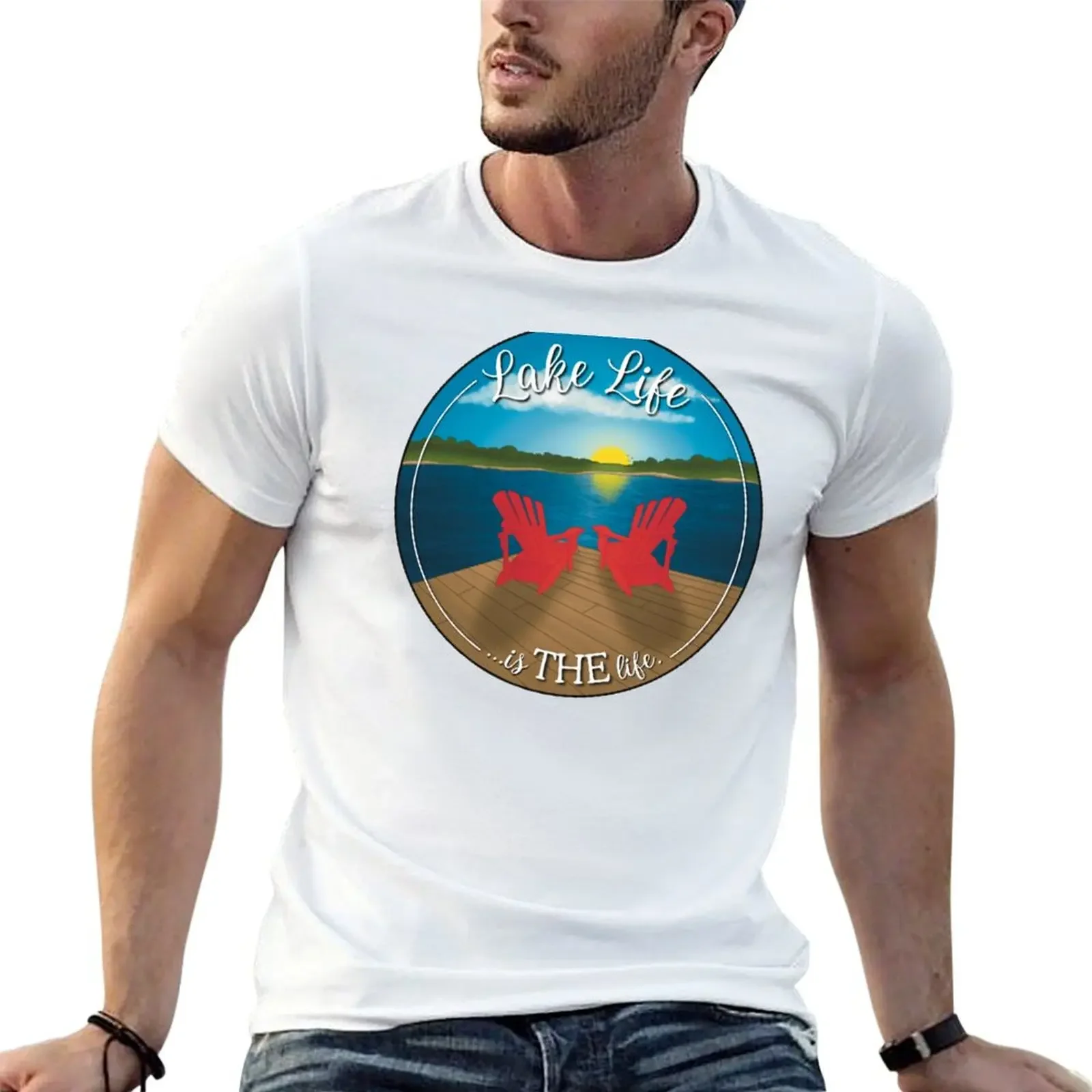 

Lake Life Is The Life T-Shirt Blouse Funny t-shirts mens graphic t-shirts funny