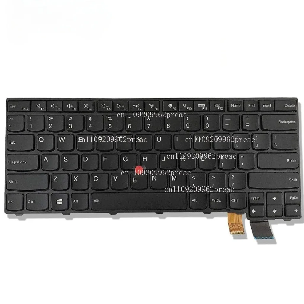 

Сменная клавиатура для ноутбука с подсветкой США для ноутбука Lenovo ThinkPad T460p T470p (с 6 крепежными винтами)